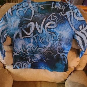 3/4 Sleeve Top Lane Bryant